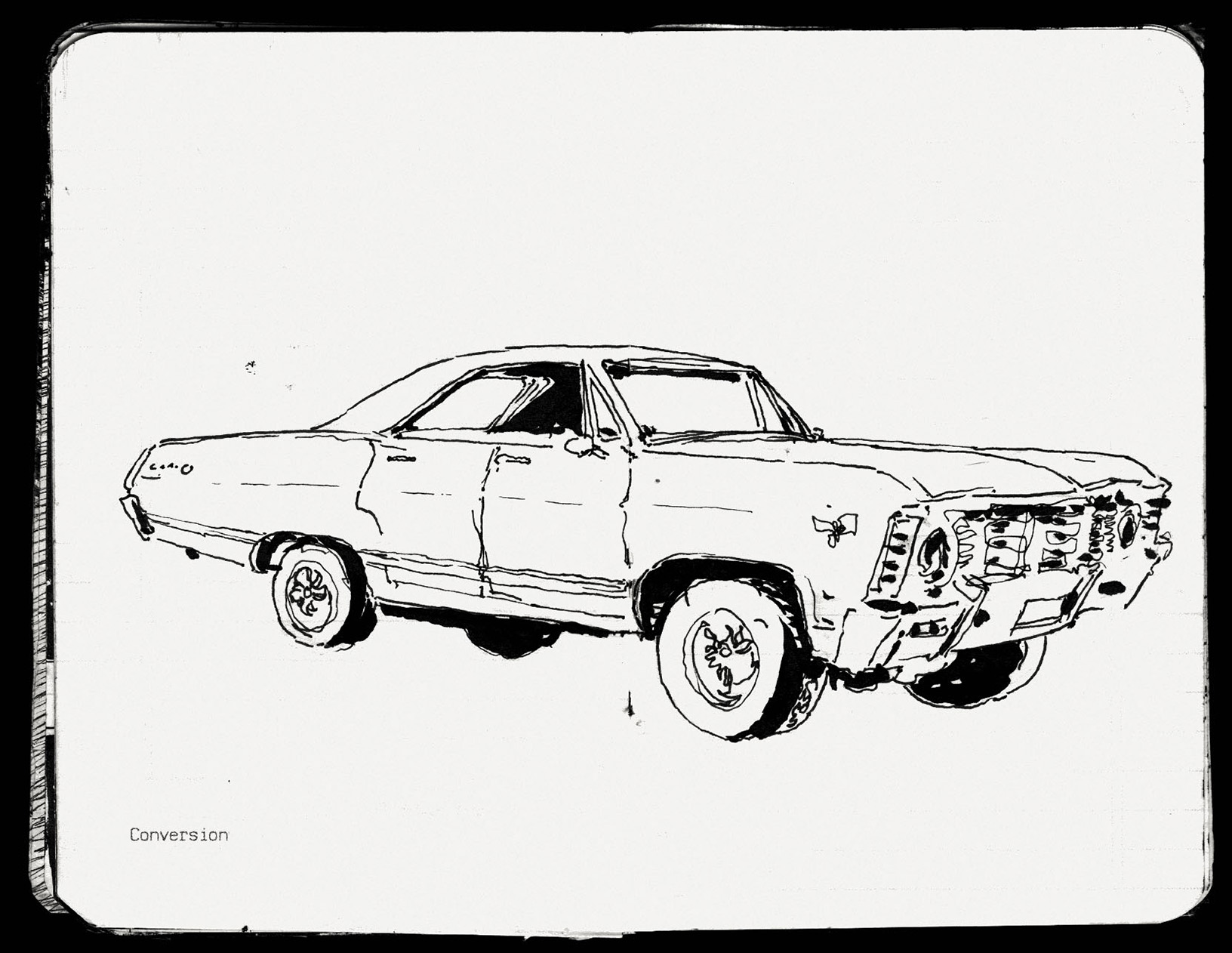 Car sketch