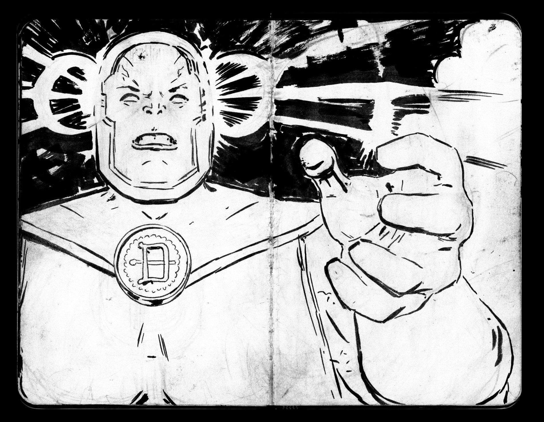 Darkseid sketch