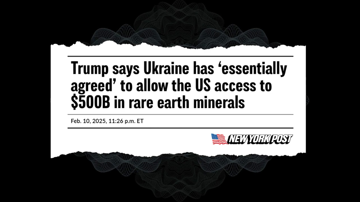 NY Post headline